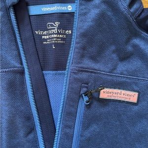 Mens Vineyard Vines Collared 1/4 zip